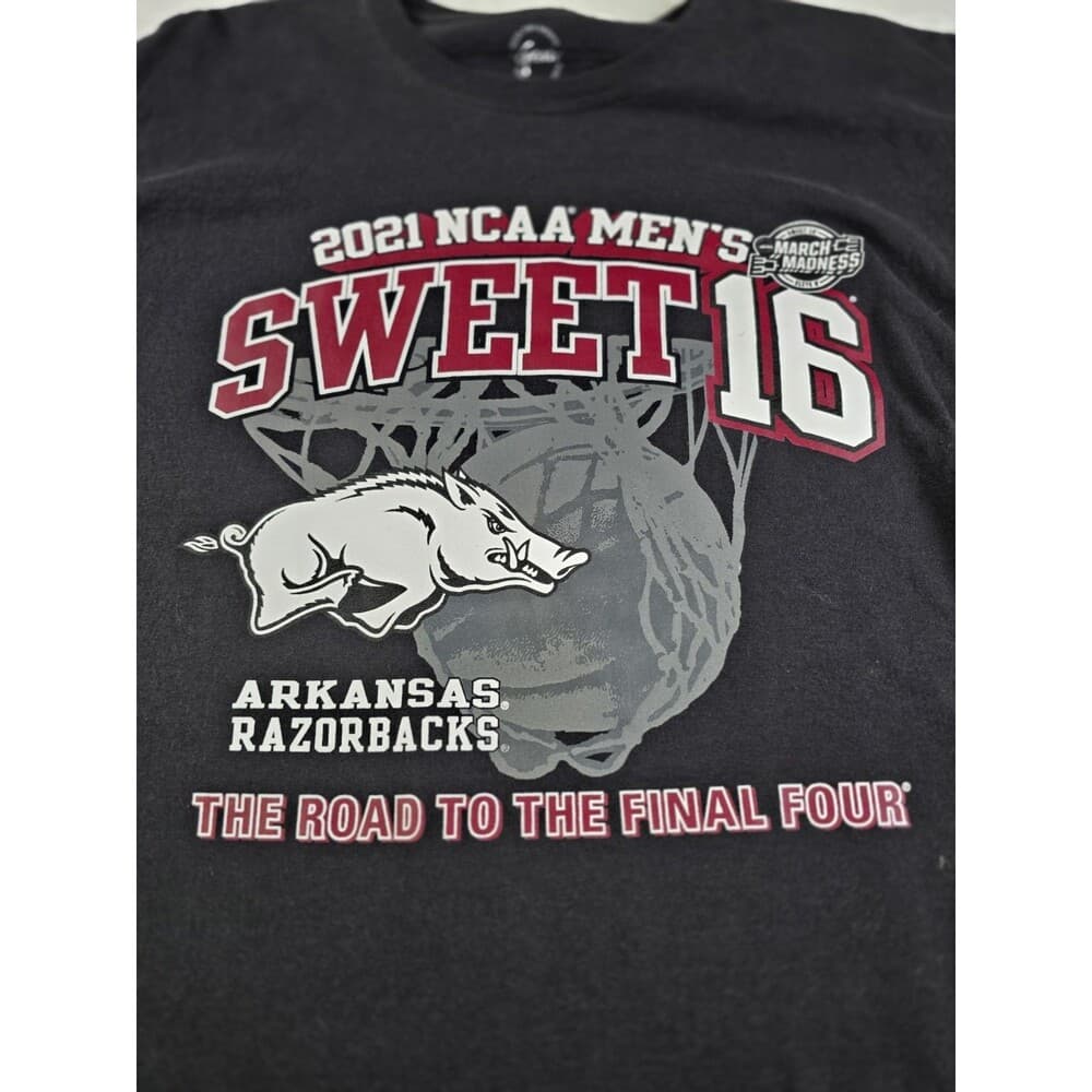 2021 Arkansas Razorbacks Sweet 16 Men's XL Short Sleeve Shirt‎ - Thumbnail 5