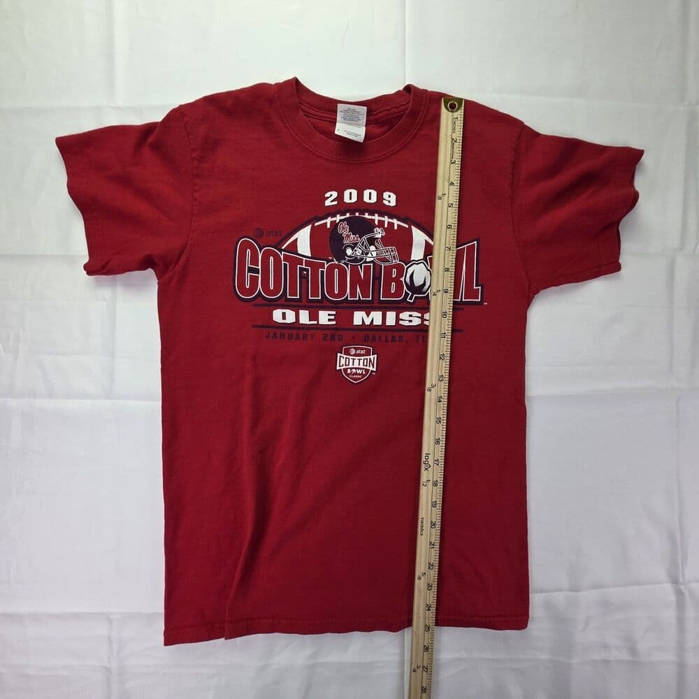 2009 Ole‎ Miss Rebels Cotton Bowl Champions Size Small - Thumbnail 7