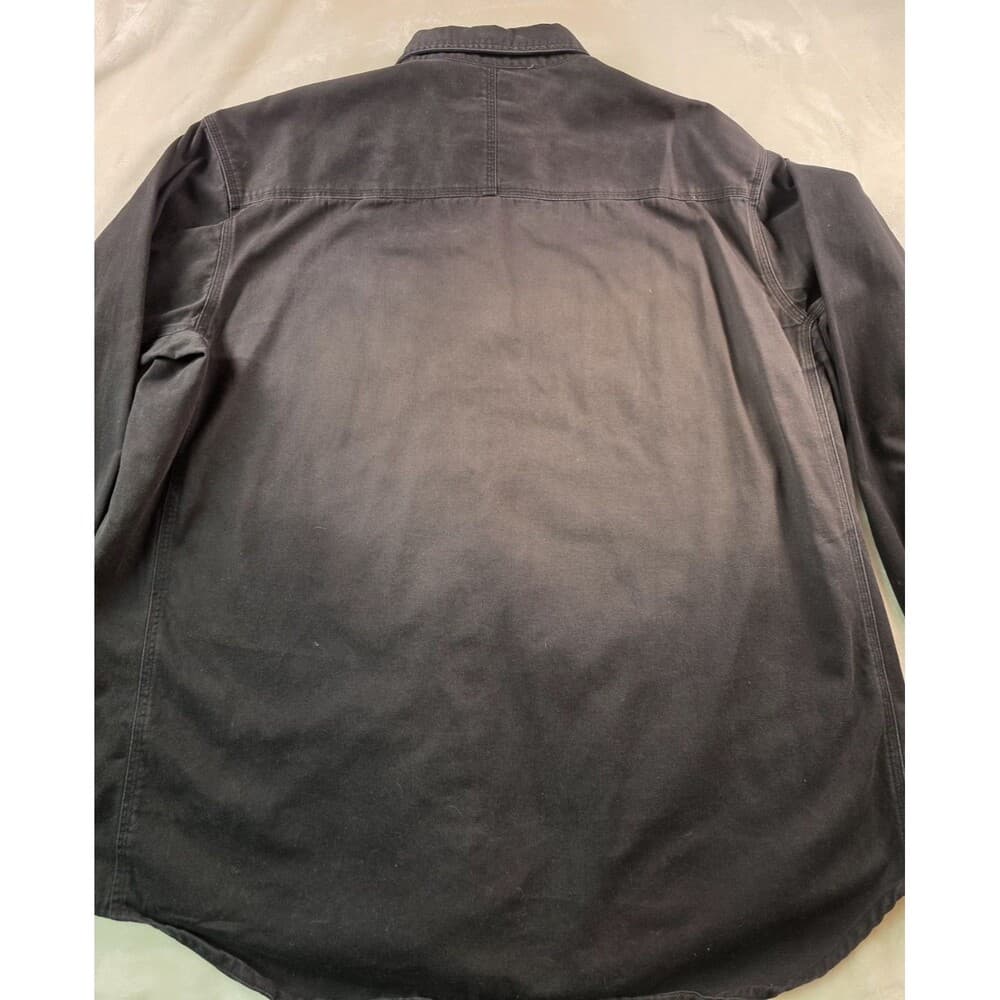 Wrangler Riggs Men's‎ XXL Workwear Long Sleeve Canvas Button Up Shirt With Flaws - Thumbnail 6