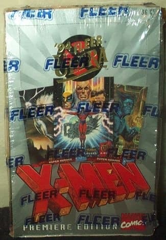 1994 Fleer Ultra X-Men Premier Edition Marvel Trading Cards Box