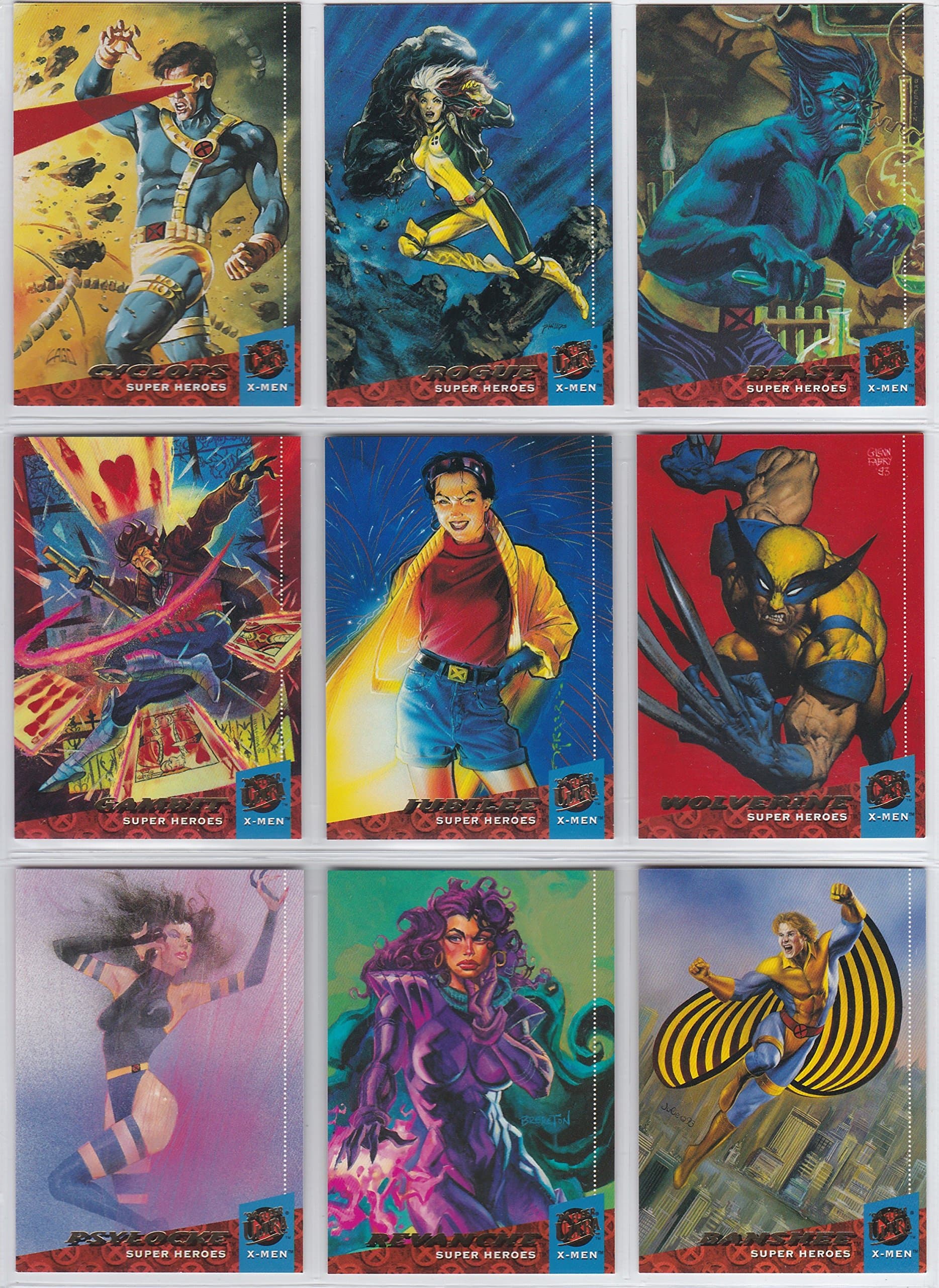 1994 Fleer Ultra X-Men Premier Edition Marvel Trading Cards Box - Thumbnail 4