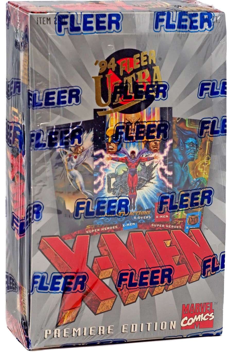 1994 Fleer Ultra X-Men Premier Edition Marvel Trading Cards Box - Thumbnail 3
