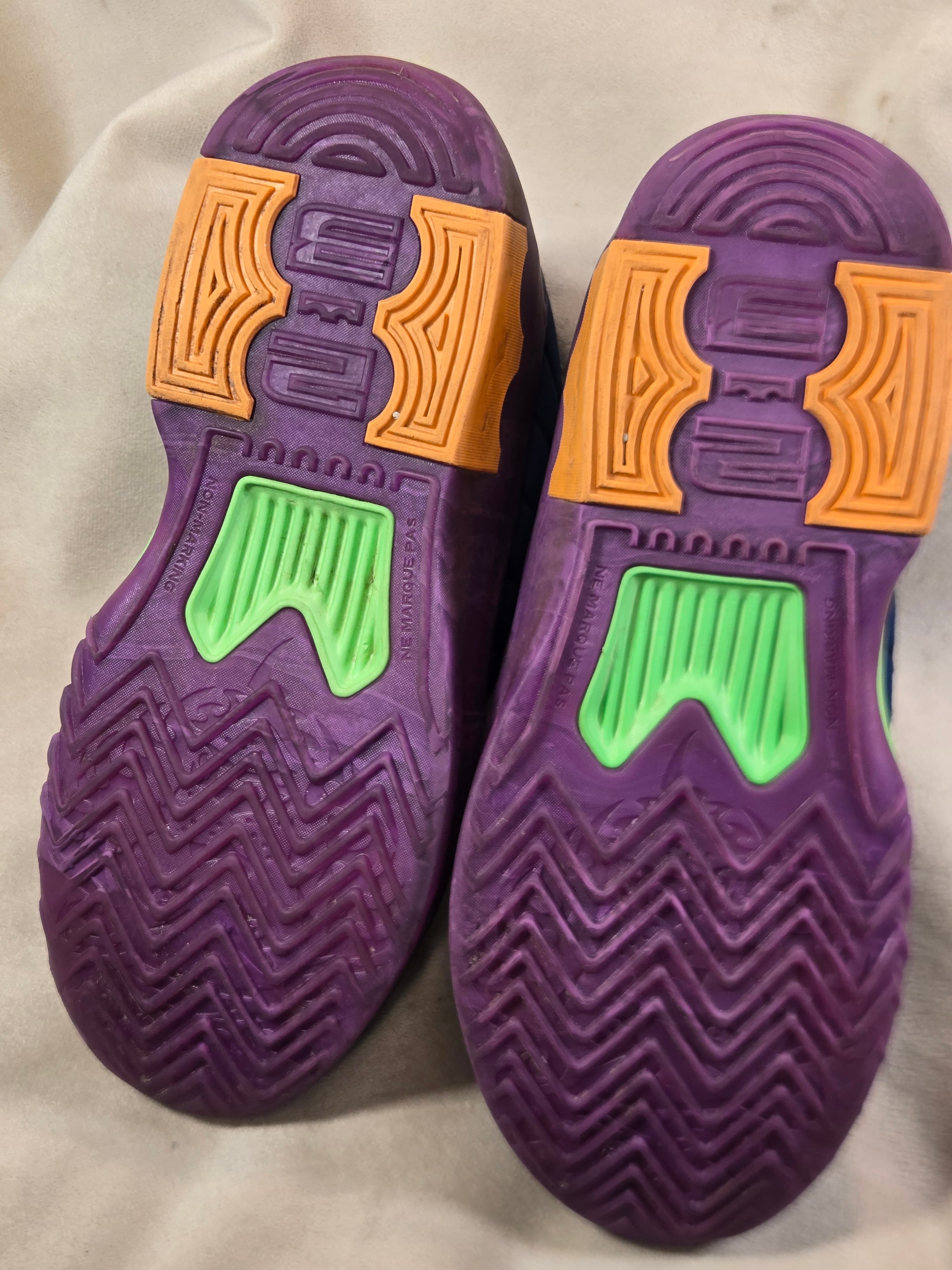 Nike LeBron Witness 6 GS Multicolor Abstract Youth Kids Shoes Size 3.5Y Good - Thumbnail 7