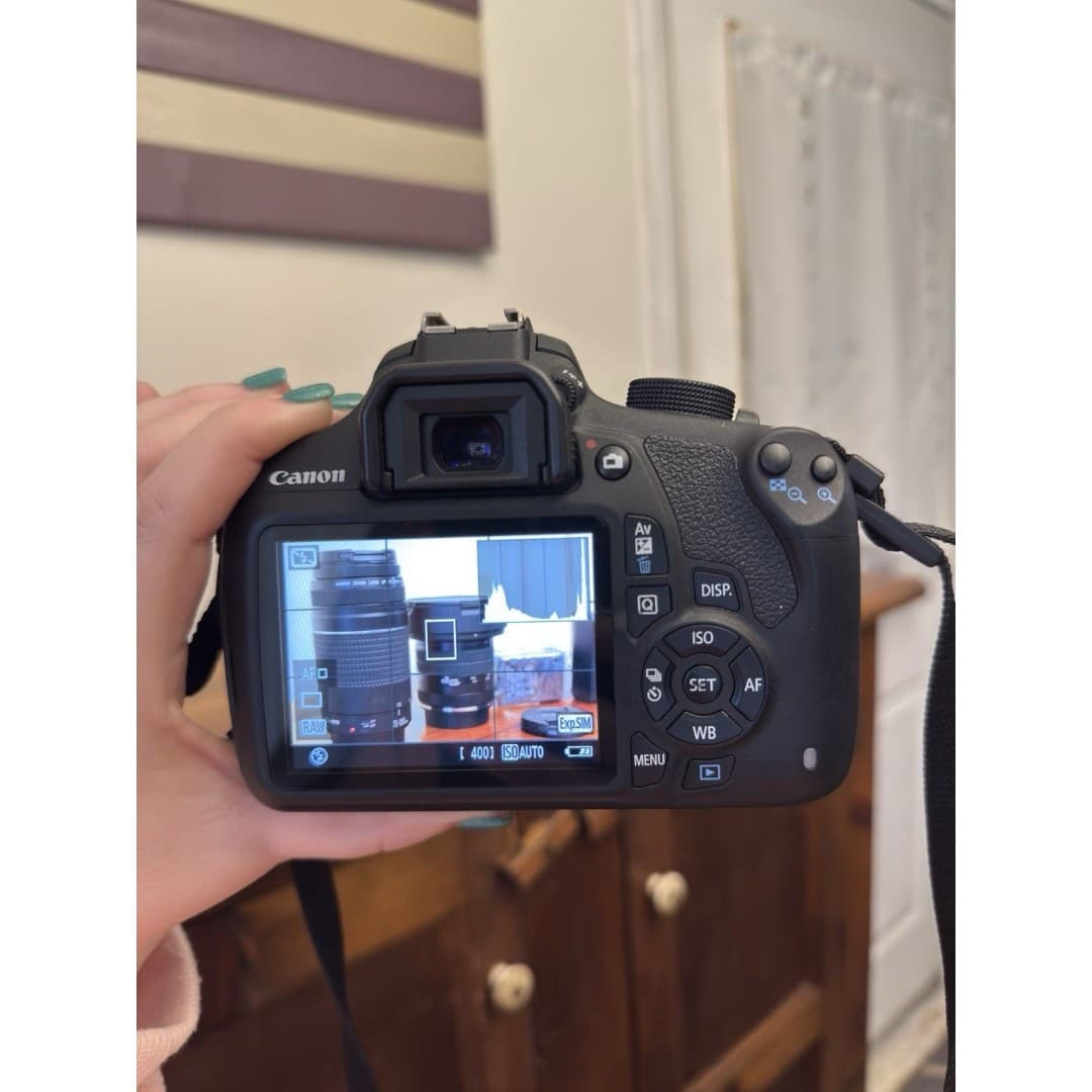 Canon EOS Rebel T5 18MP Camera Bundle With 18-55mm & 75-300mm Lenses And Extras - Thumbnail 3