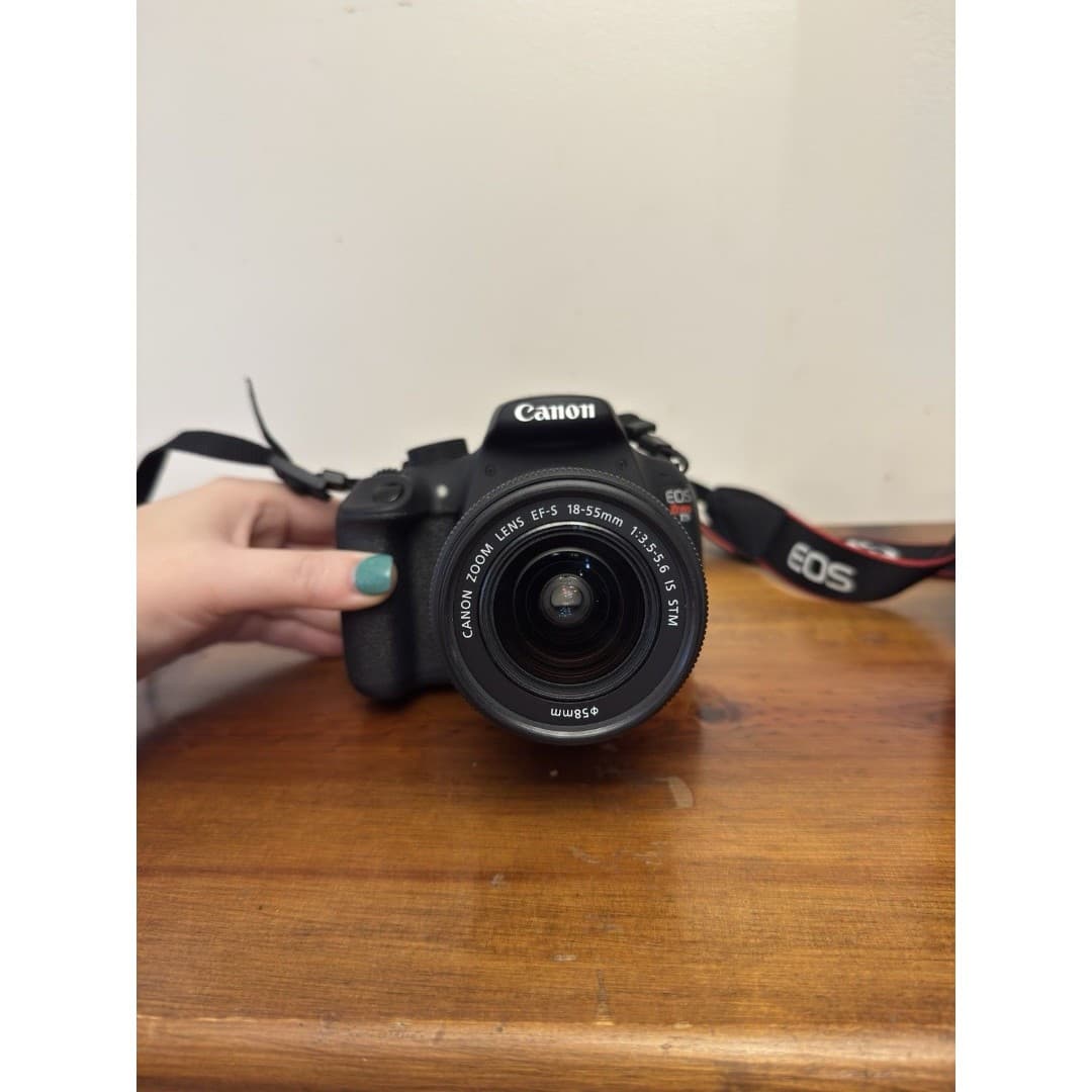 Canon EOS Rebel T5 18MP Camera Bundle With 18-55mm & 75-300mm Lenses And Extras - Thumbnail 2