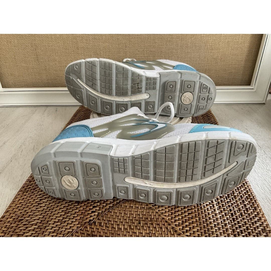 GDEFY Women's Energiya Gravity Defyer Athletic Shoes White, Aqua Sz. 11 - Thumbnail 9