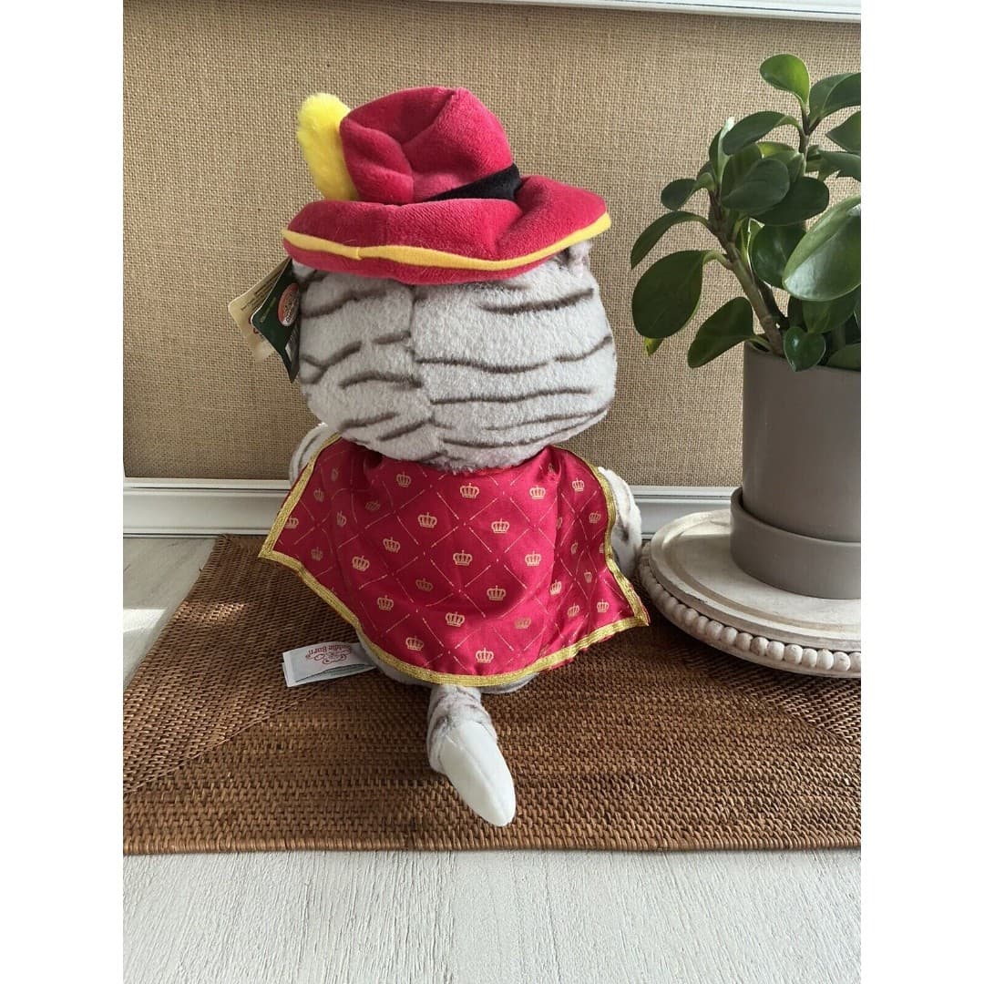Cuddle Barn Sir Catsby Storyteller Motion Lights Reads Fairy Tales Plush Cat NEW - Thumbnail 3