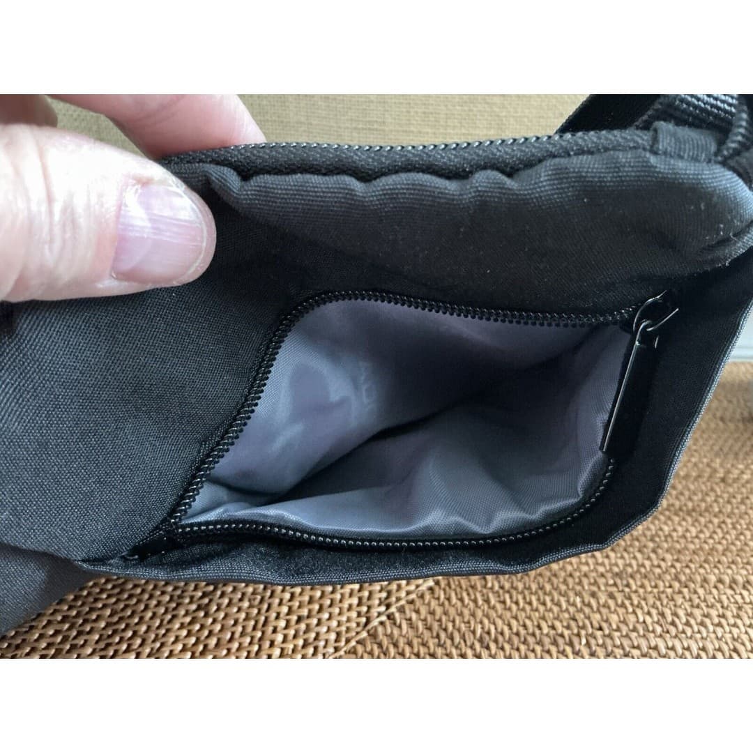 VADOO Sling Bag - Anti-theft Crossbody Shoulder Bag Unisex Black - Thumbnail 8
