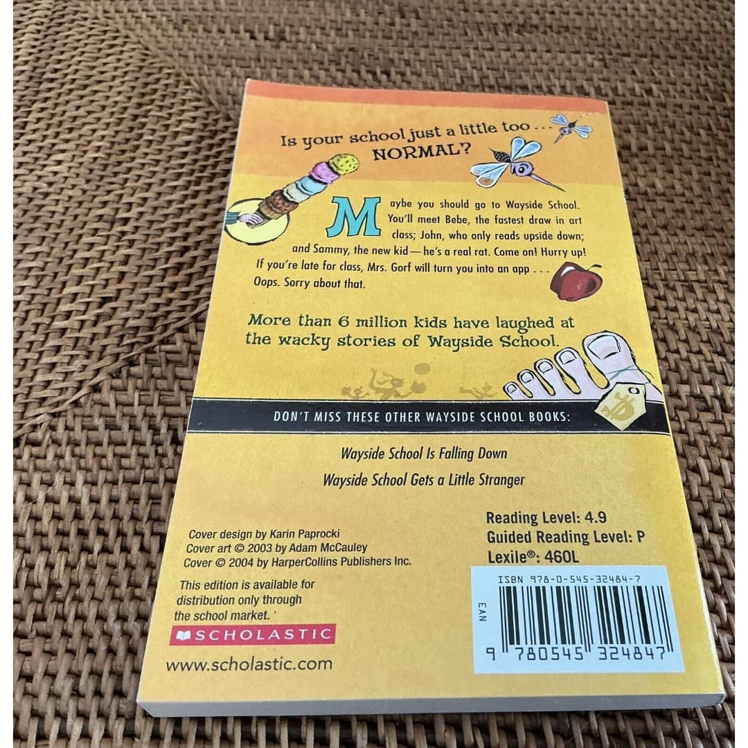 Sideways Stories from Wayside School - Paperback By Sachar, Louis - Thumbnail 2