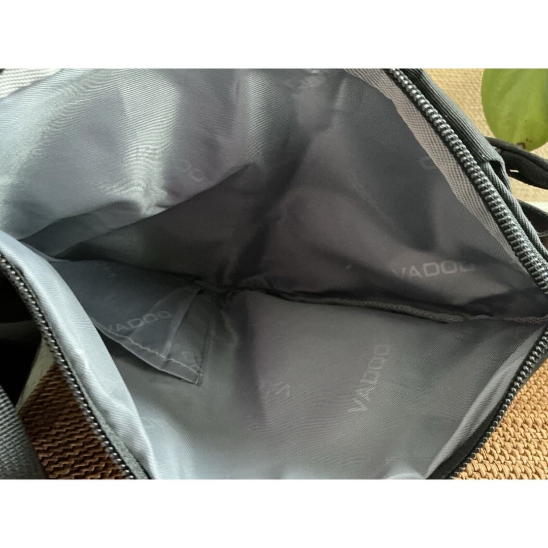 VADOO Sling Bag - Anti-theft Crossbody Shoulder Bag Unisex Black - Thumbnail 9