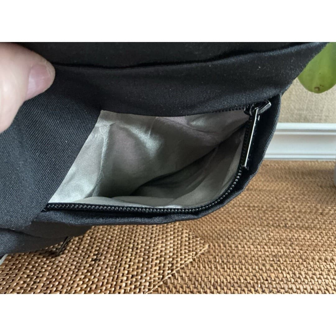 VADOO Sling Bag - Anti-theft Crossbody Shoulder Bag Unisex Black - Thumbnail 7