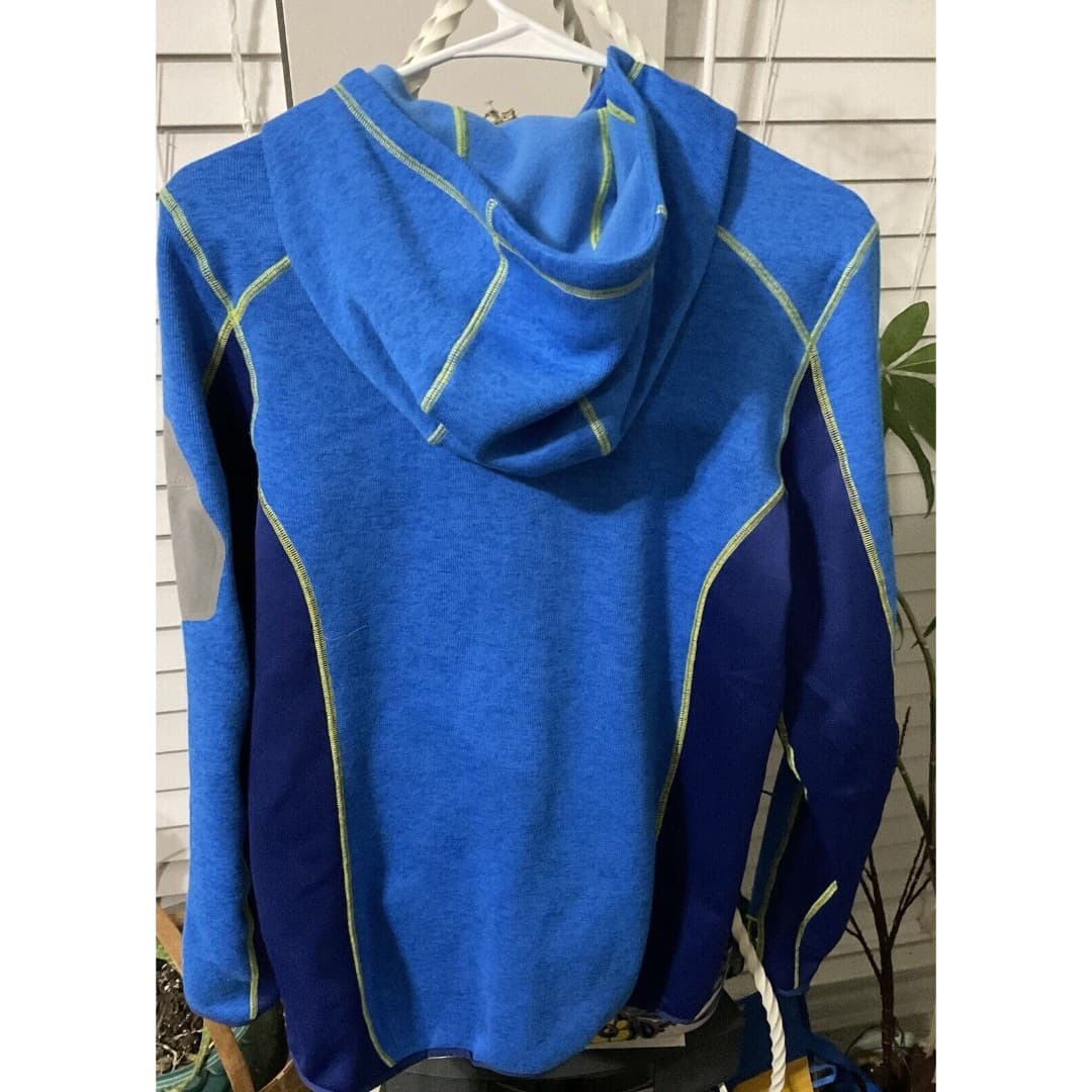 Cabelas XPG Womens Fleece Med 1/4 Zip Hooded Extreme Performance Gear Base - Thumbnail 2