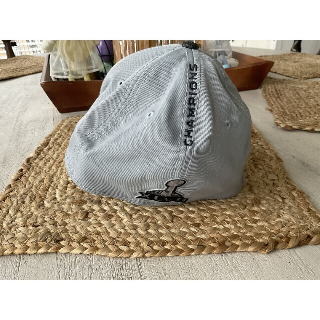 Baltimore Ravens Super Bowl XLVII New Era 39Thirty Flex Cap Hat Size S/M NEW - Thumbnail 4