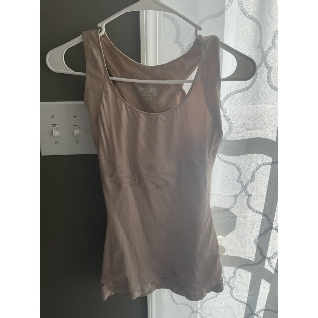 Spanx Size XLarge Assets Red Hot Label Silhouette Serums Tank Top Slimming Shirt