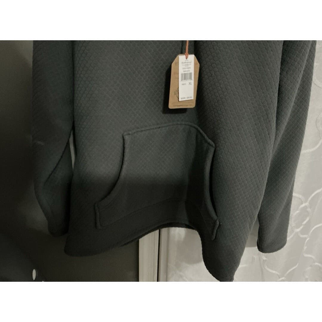 Weatherproof Vtg Men’s Sherpa 1/4 Zip Fleece Sweater Gray XL NWT - Thumbnail 5