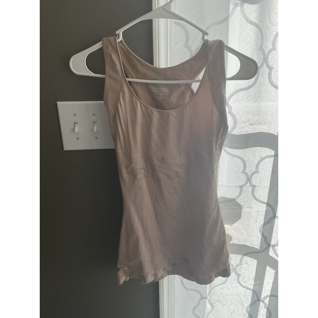 Spanx Size XLarge Assets Red Hot Label Silhouette Serums Tank Top Slimming Shirt - Thumbnail 4