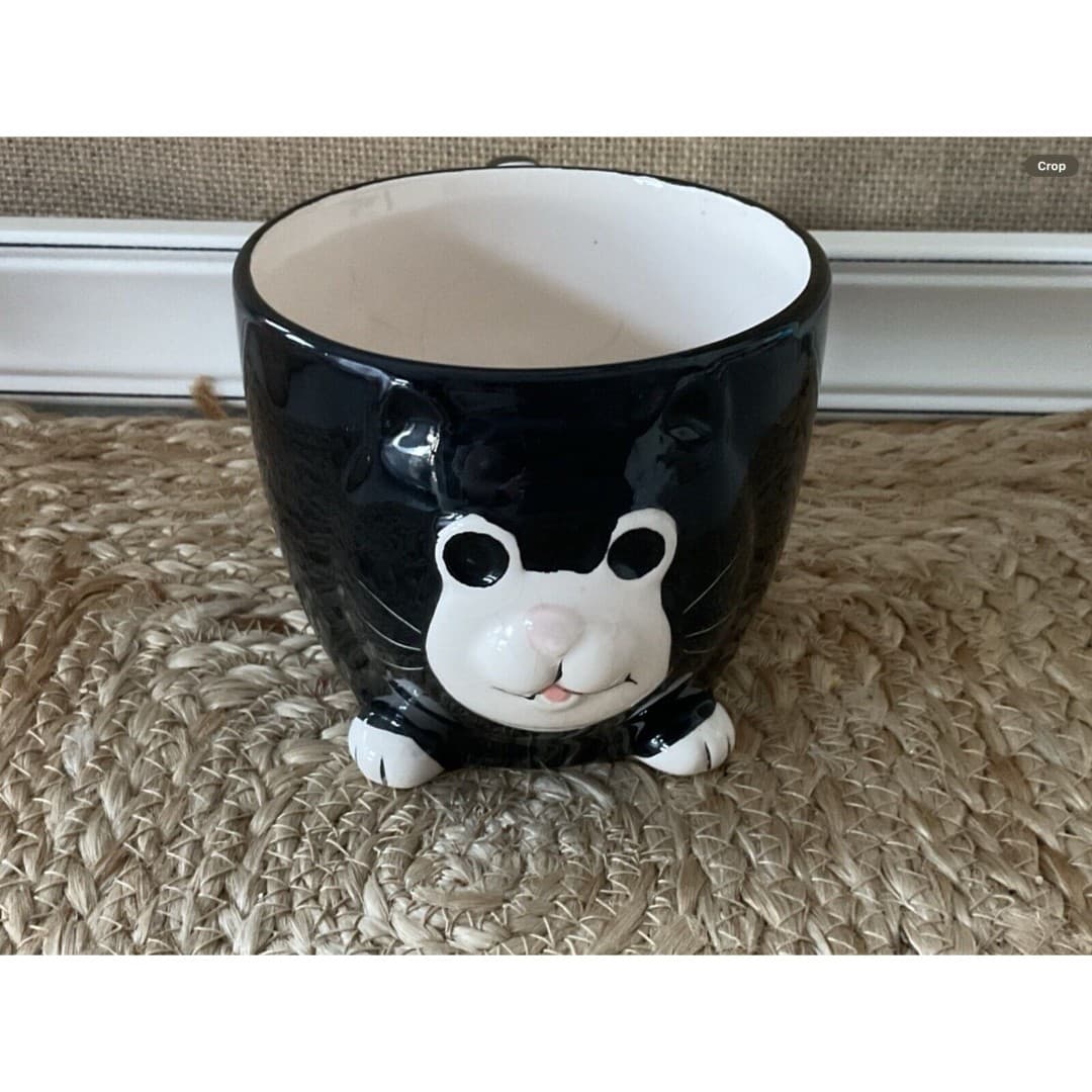 Black Cat Mug Ceramic 20 oz. Dishwasher and microwave safe