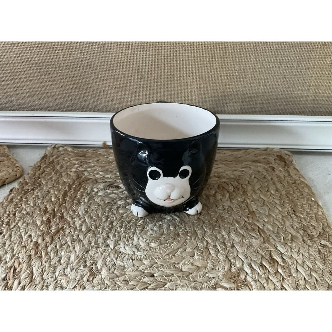 Black Cat Mug Ceramic 20 oz. Dishwasher and microwave safe - Thumbnail 5
