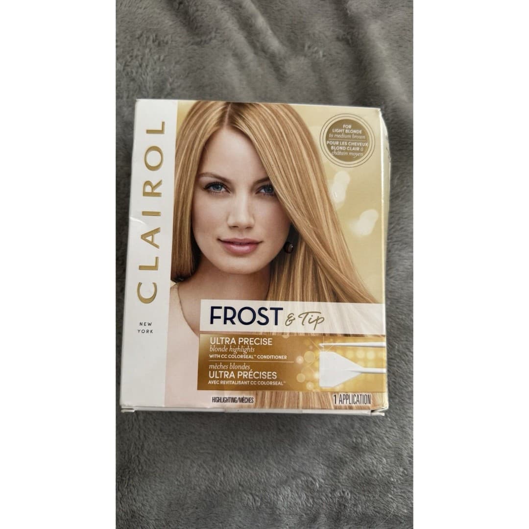 New Clairol Nice'n Easy Frost&Tip Original Hair Dye Light Blonde to Medium Brown