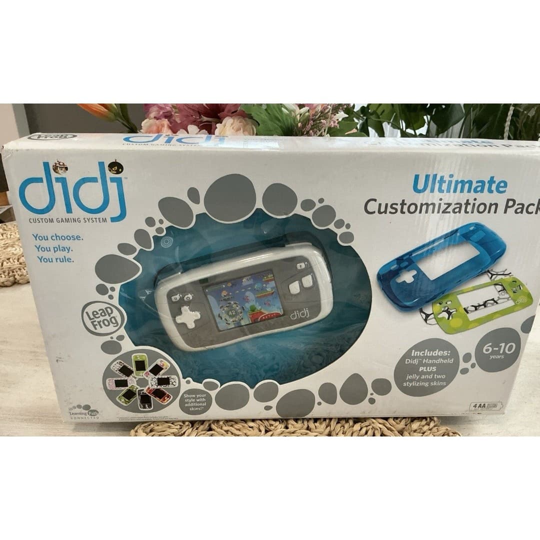 Leap Frog Didj Custom Learning Gaming System Ultimate Customization Pack NEW - Thumbnail 3