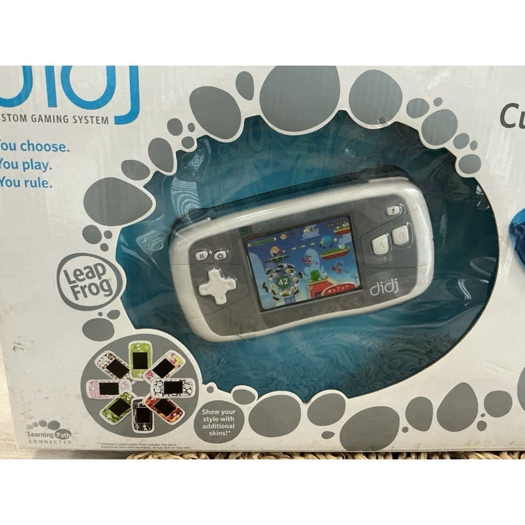Leap Frog Didj Custom Learning Gaming System Ultimate Customization Pack NEW - Thumbnail 2