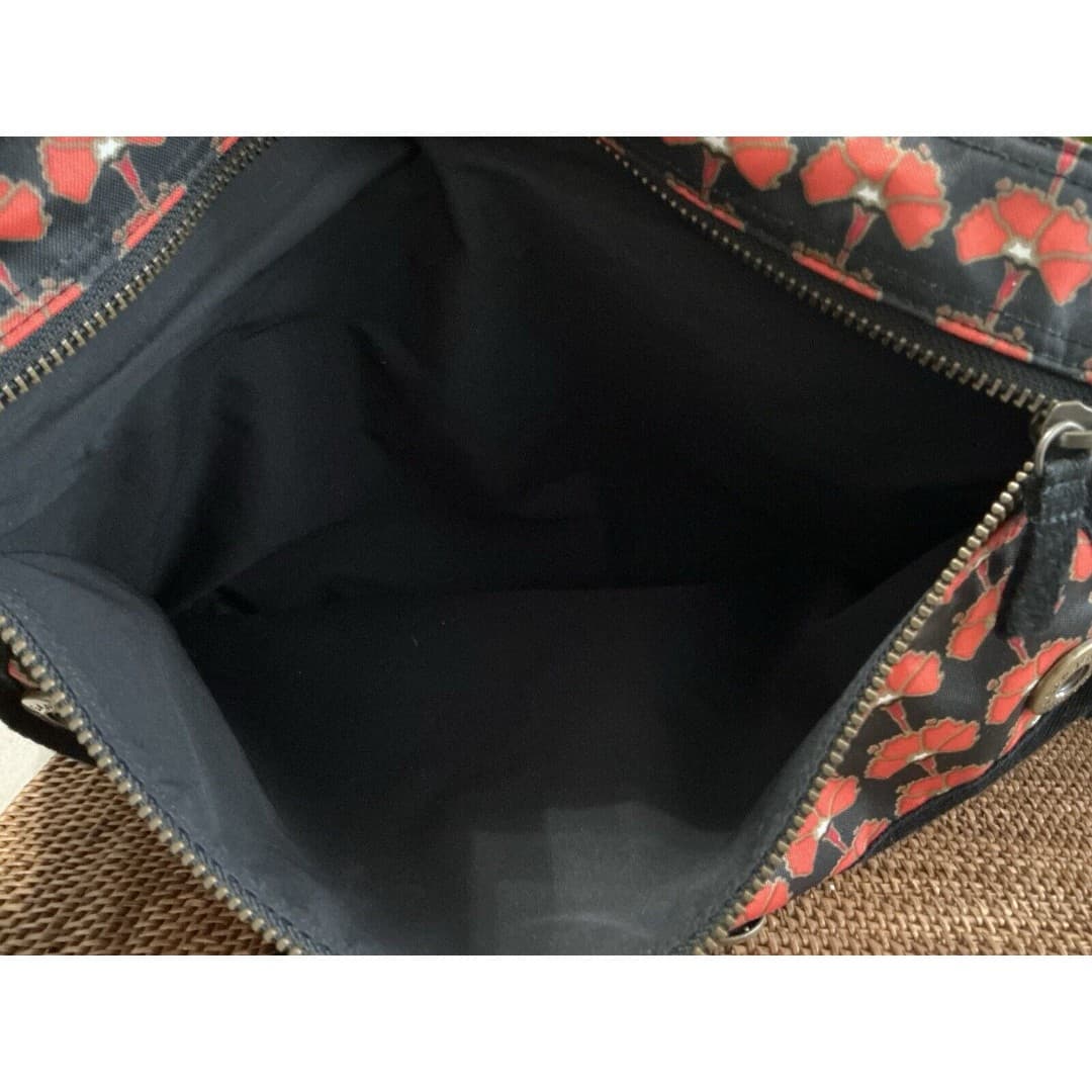 Vintage GAP Crossbody Messenger Bag Blk/Orange - Thumbnail 7