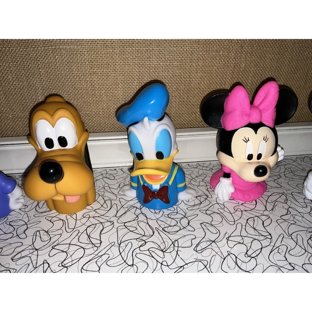 Disney Bath Squirters Mickey Daffy Donald Duck Set Of 5 - Thumbnail 4