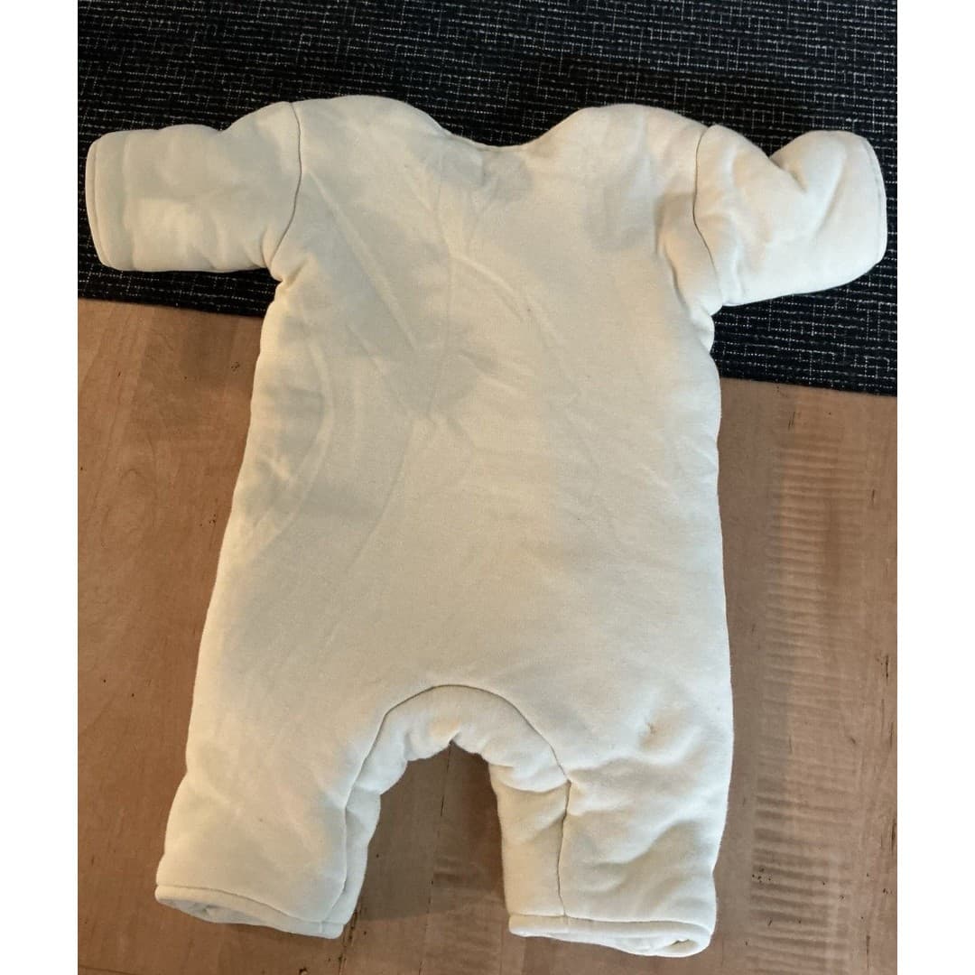 Baby Merlin's Magic Sleepsuit Yellow Size Small 3-6M 12-18lb Swaddle Transition - Thumbnail 3