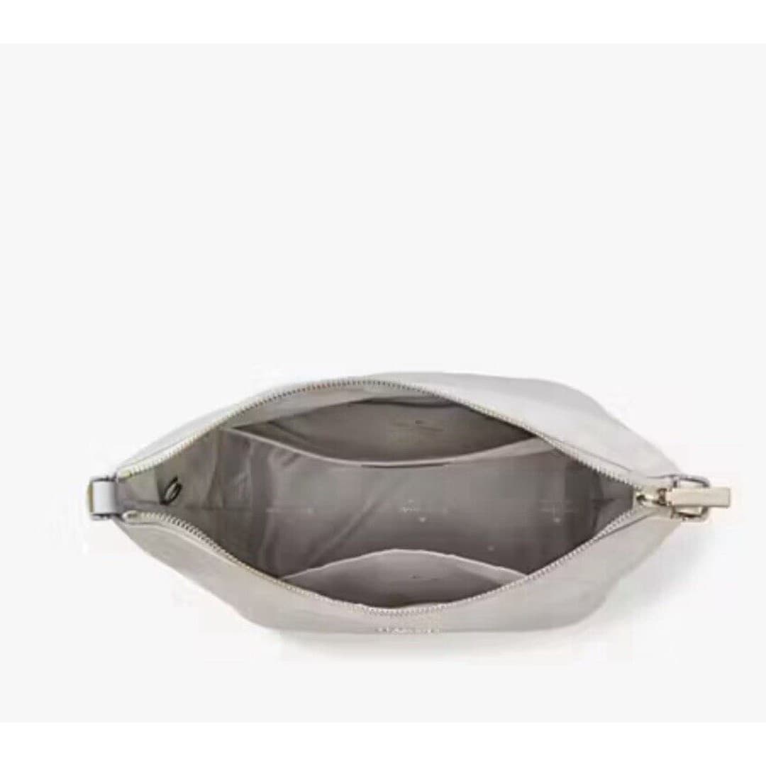 Kate Spade Chelsea Nylon Crossbody In Platinum Grey NWT - Thumbnail 4