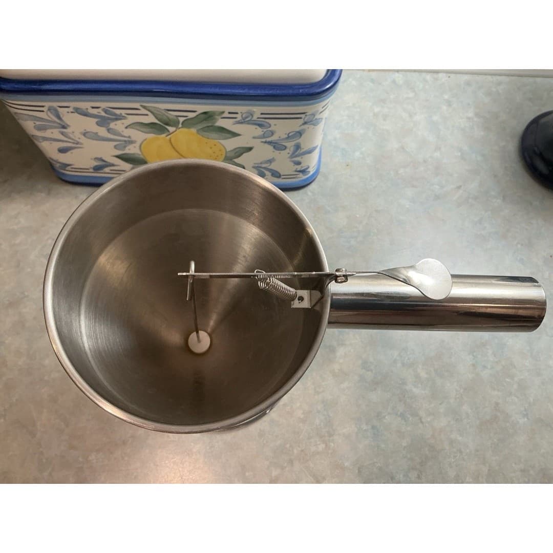 20/40 oz Pancake Batter Dispenser, Stainless Steel Funnel Cake Dispenser - Thumbnail 4