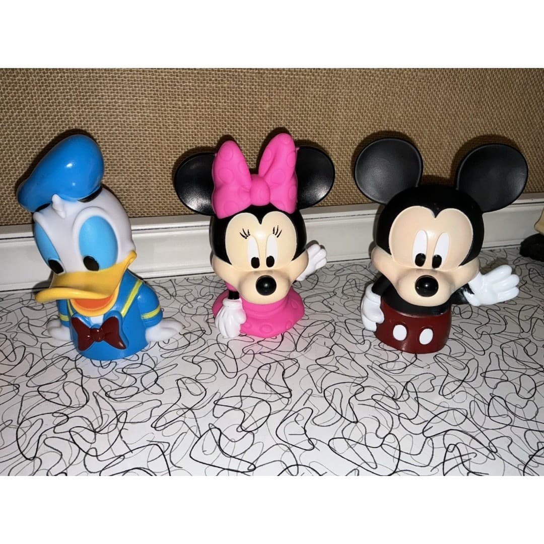 Disney Bath Squirters Mickey Daffy Donald Duck Set Of 5 - Thumbnail 3