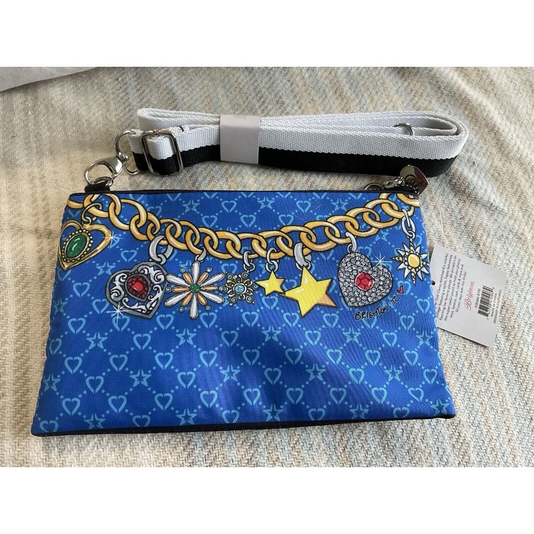 Brighton Glam Girl Crossbody Pouch Handbag Adjustable Strap Style D30266 NWT - Thumbnail 2