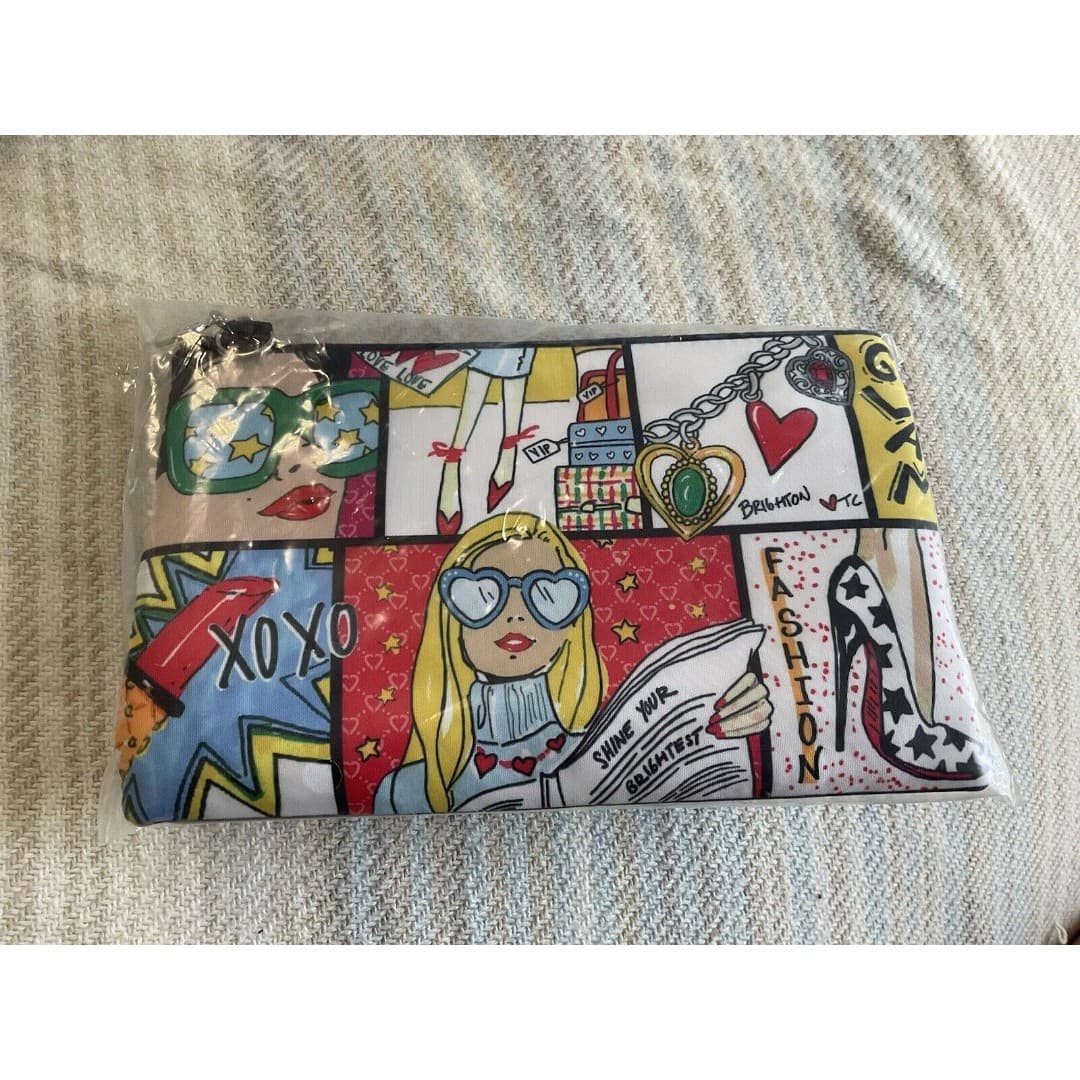 Brighton Glam Girl Crossbody Pouch Handbag Adjustable Strap Style D30266 NWT - Thumbnail 3