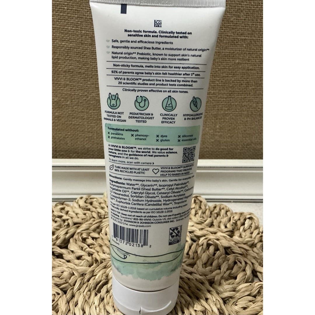 NEW Vivvi & Bloom Baby 2 In 1 Face & Body Whip Lotion 8.5 Oz SEALED! - Thumbnail 2
