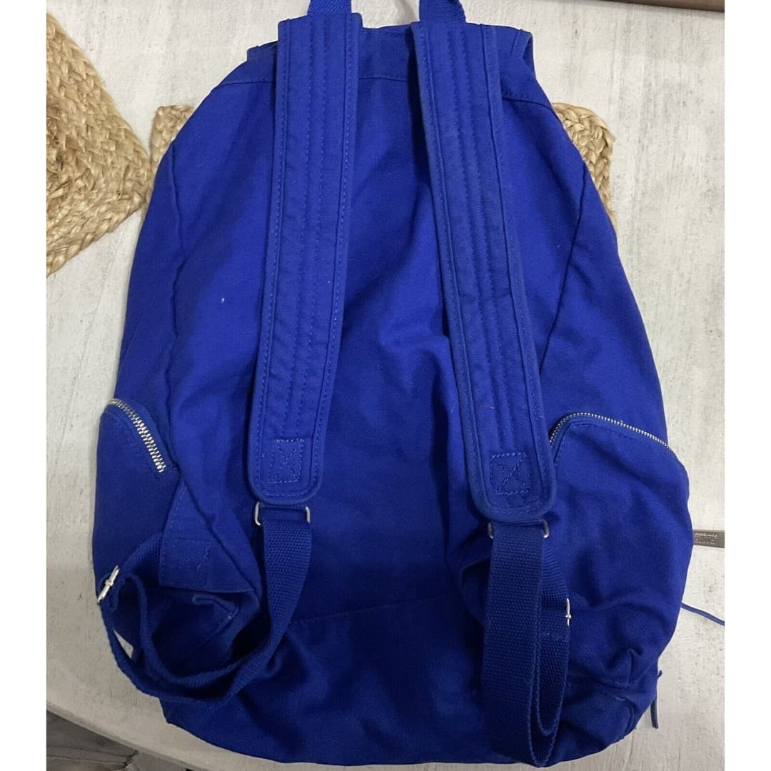 Victorias Secret PINK School Backpack Blue Denim Fringe - Thumbnail 7