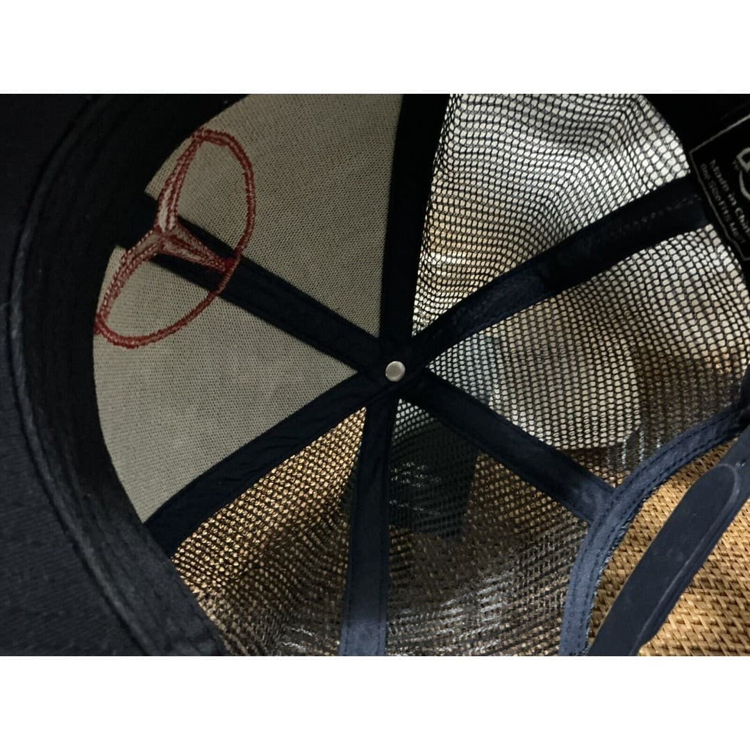 Mercedes Benz Official Blue Baseball Cap W/Starts And Red Emblem Adjustable NWT - Thumbnail 8