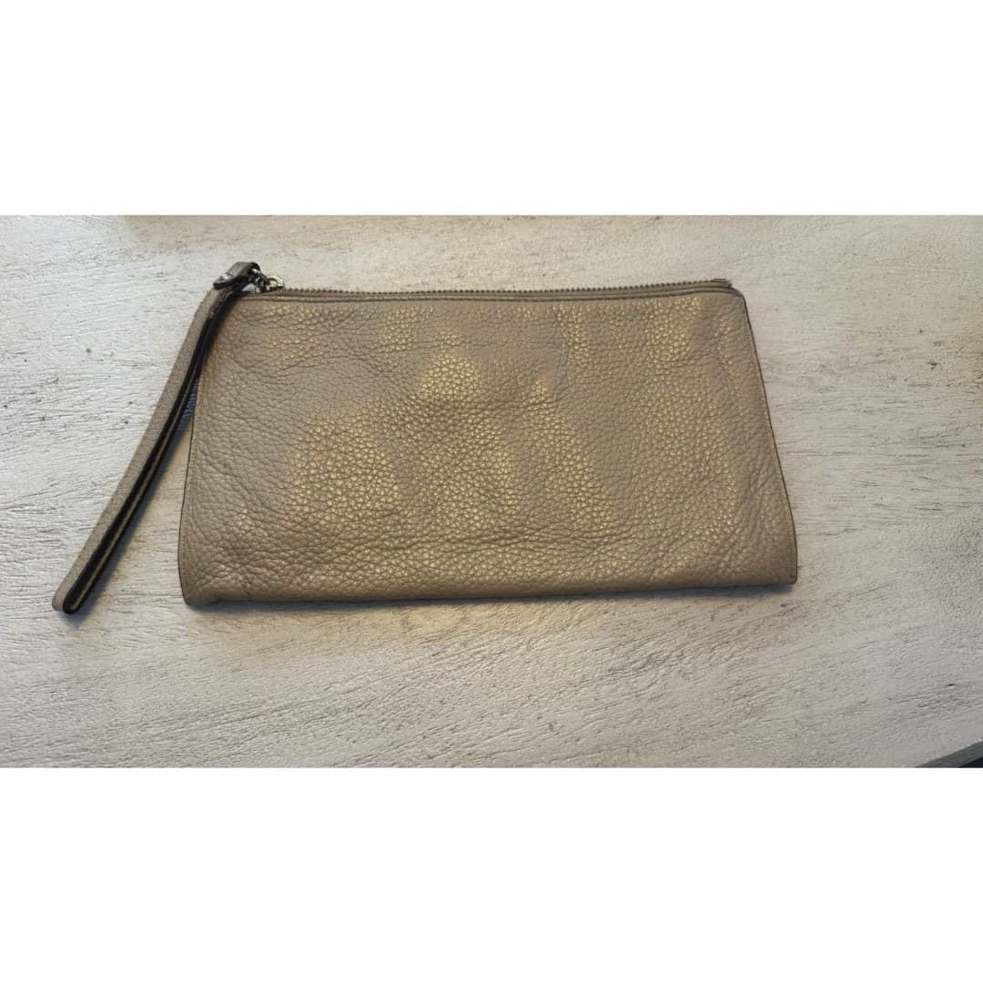 Michael Kors Convertible Wristlet Clutch Beige Tan - Thumbnail 11