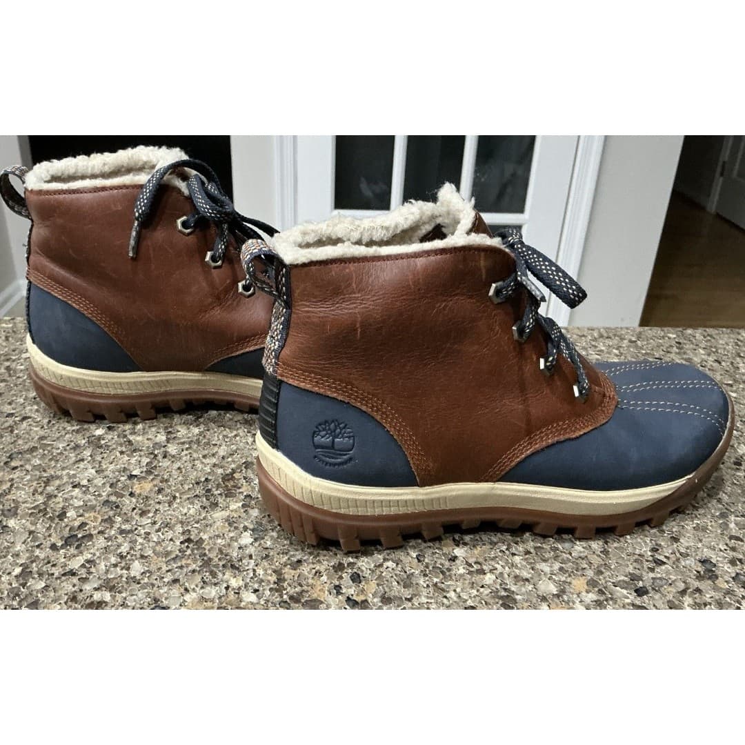 Timberland Women's Mt Hayes Waterproof Chukka Boots, Glazed Ginger Euroveg 7.5 - Thumbnail 4