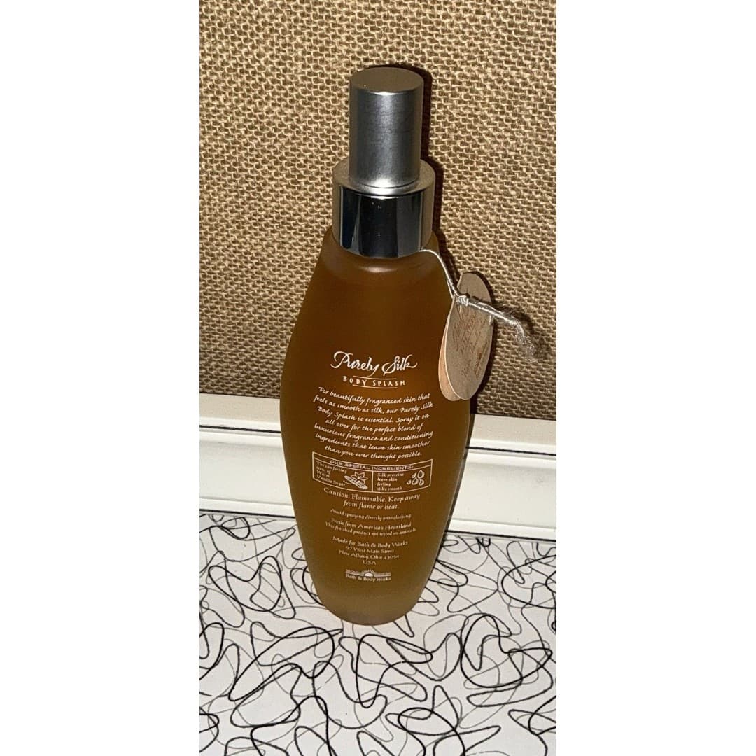 Bath & Body Works Purely Silk Body Splash Warm Vanilla Sugar NWOB - Thumbnail 2