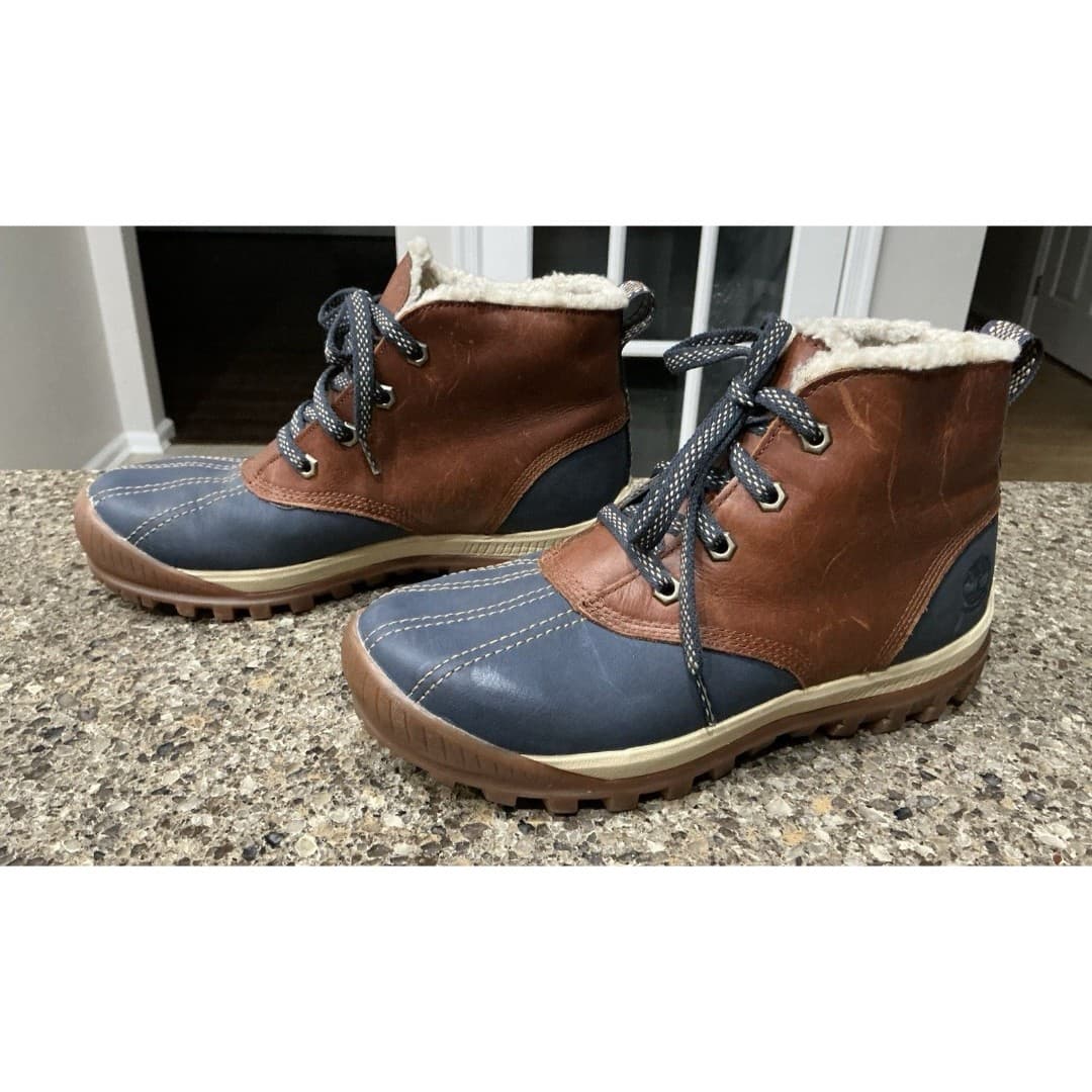 Timberland Women's Mt Hayes Waterproof Chukka Boots, Glazed Ginger Euroveg 7.5 - Thumbnail 5