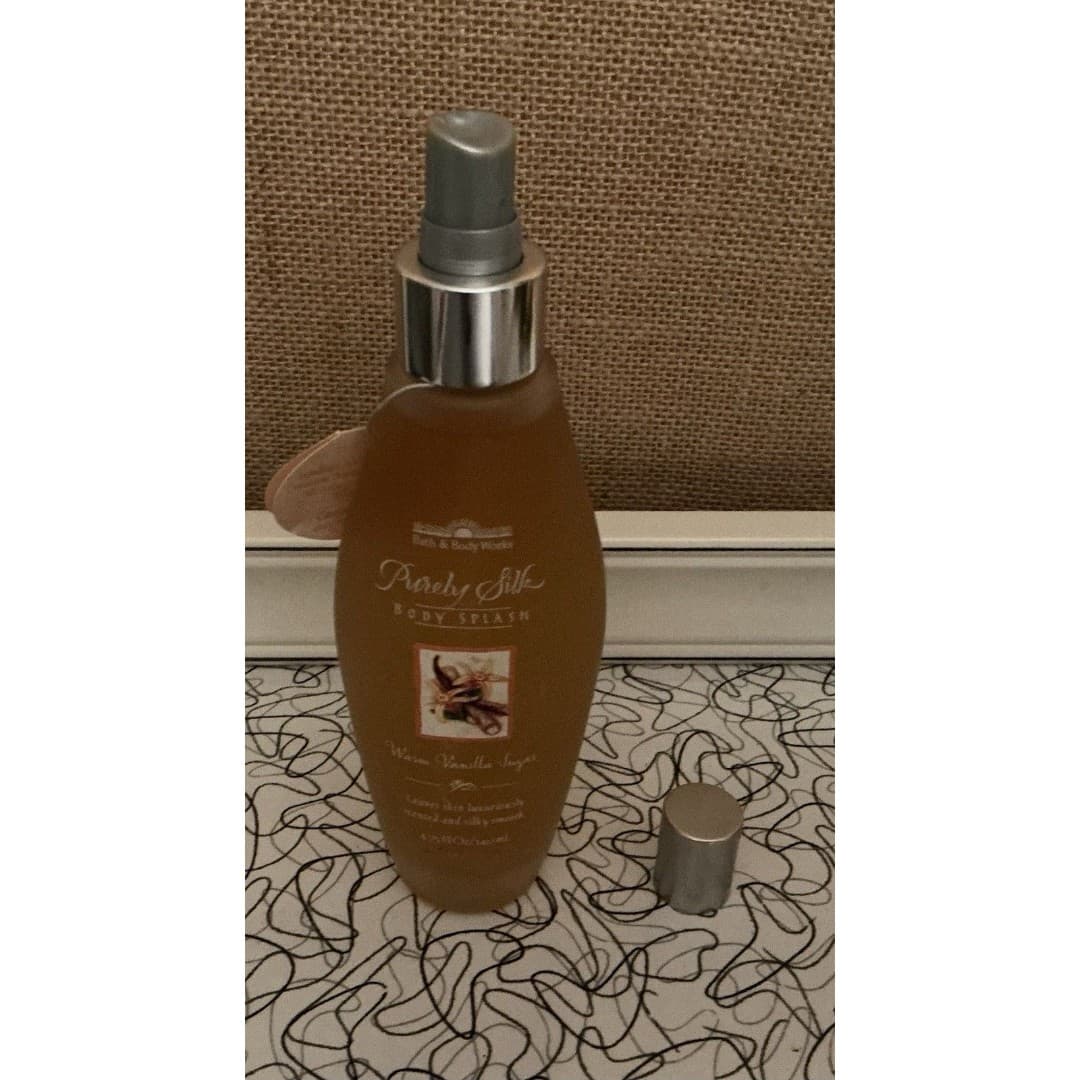 Bath & Body Works Purely Silk Body Splash Warm Vanilla Sugar NWOB - Thumbnail 4