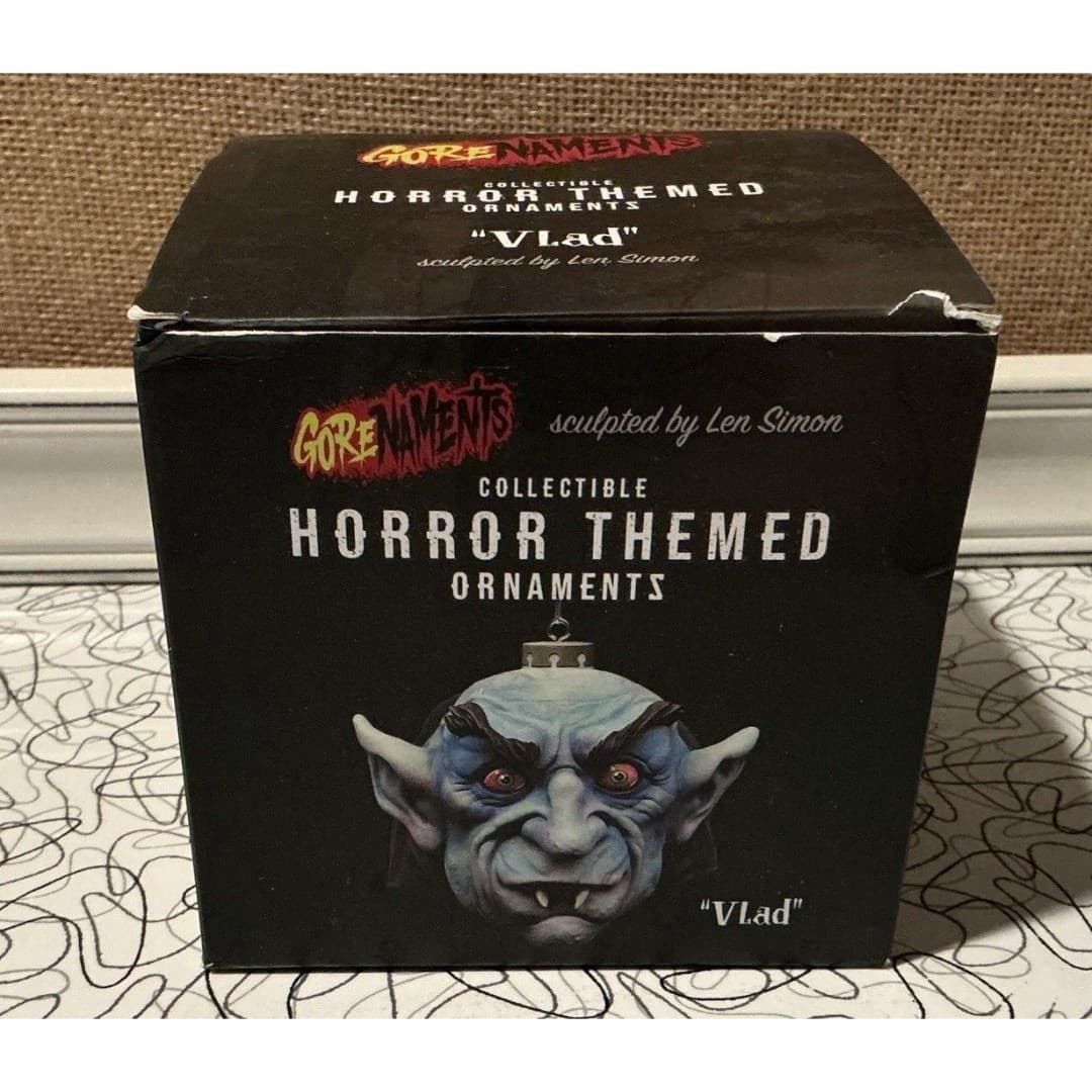 Halloween Gorenaments LLC Len Simon's Ornament 3.5 Inch V Lad Horror - Thumbnail 5