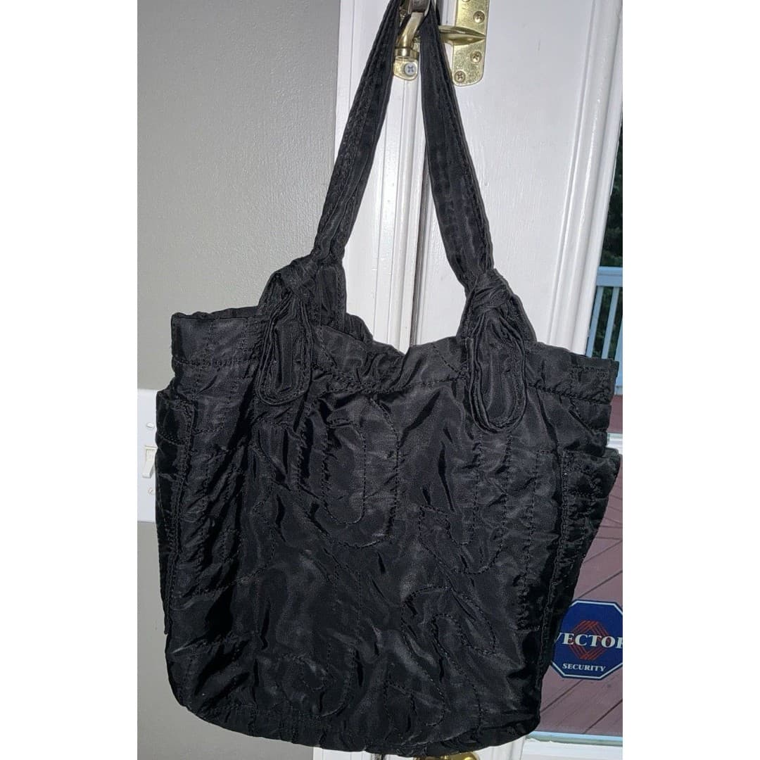 Marc Jacobs Black Quilted Nylon Tote Bag 16” - Thumbnail 2