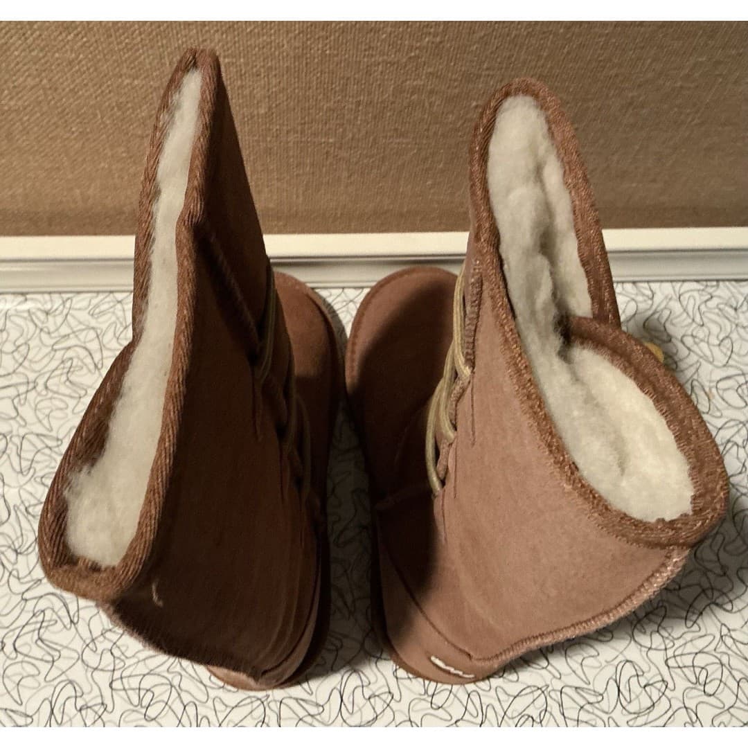 EMU AUSTRALIA Sheep Merino Wool Saber Tooth Toggle Boots Leather Womens Sz 6 NIB - Thumbnail 5