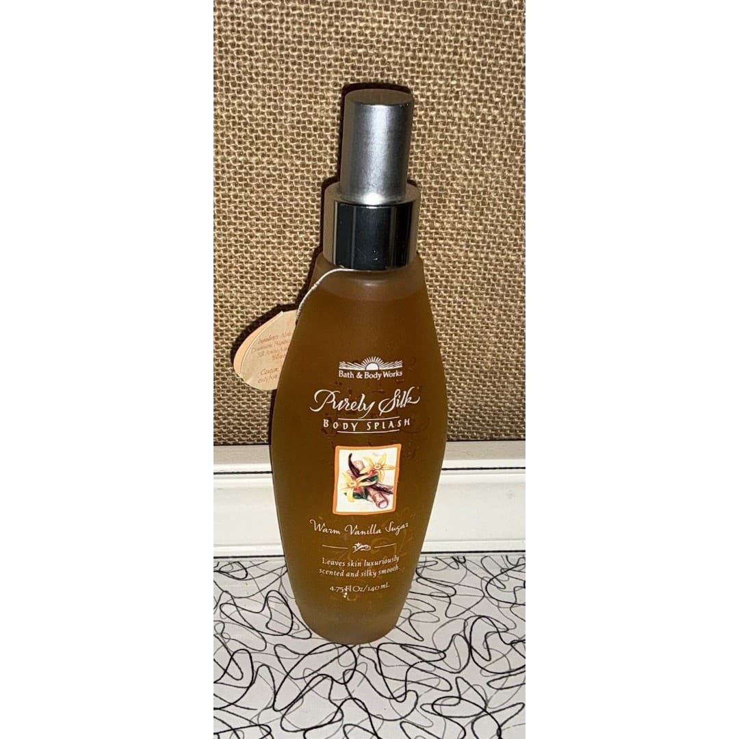 Bath & Body Works Purely Silk Body Splash Warm Vanilla Sugar NWOB