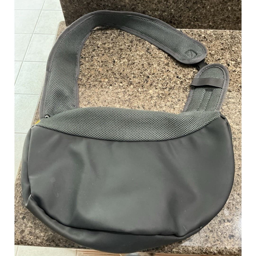 Pet Puppy Dog Mesh Sling Carry Pack Backpack Carrier Travel Tote Shoulder Bag - Thumbnail 4