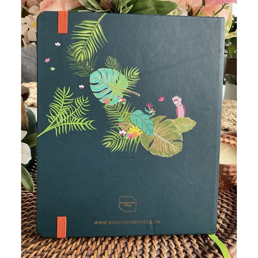 Beautiful Tropical Address Book By Boxclever W/Tabs 8.5” X 7” - Thumbnail 5
