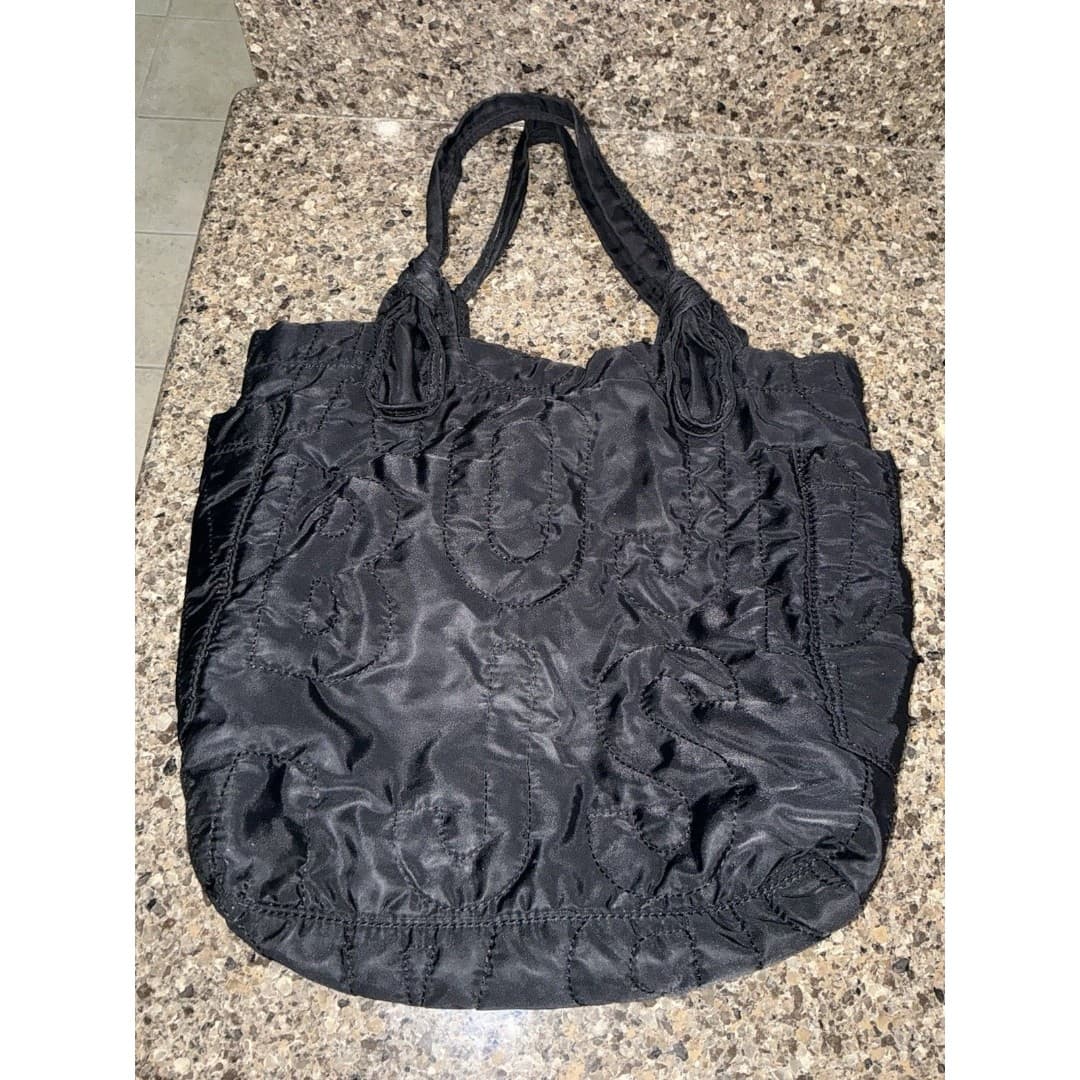 Marc Jacobs Black Quilted Nylon Tote Bag 16” - Thumbnail 8