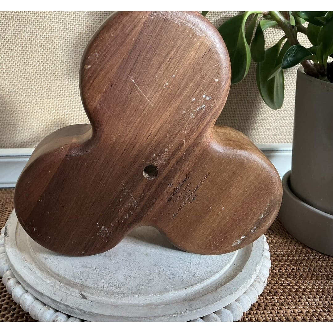 Hearth & Hand with Magnolia Acacia Wood Serving Trio Caddy - Thumbnail 5