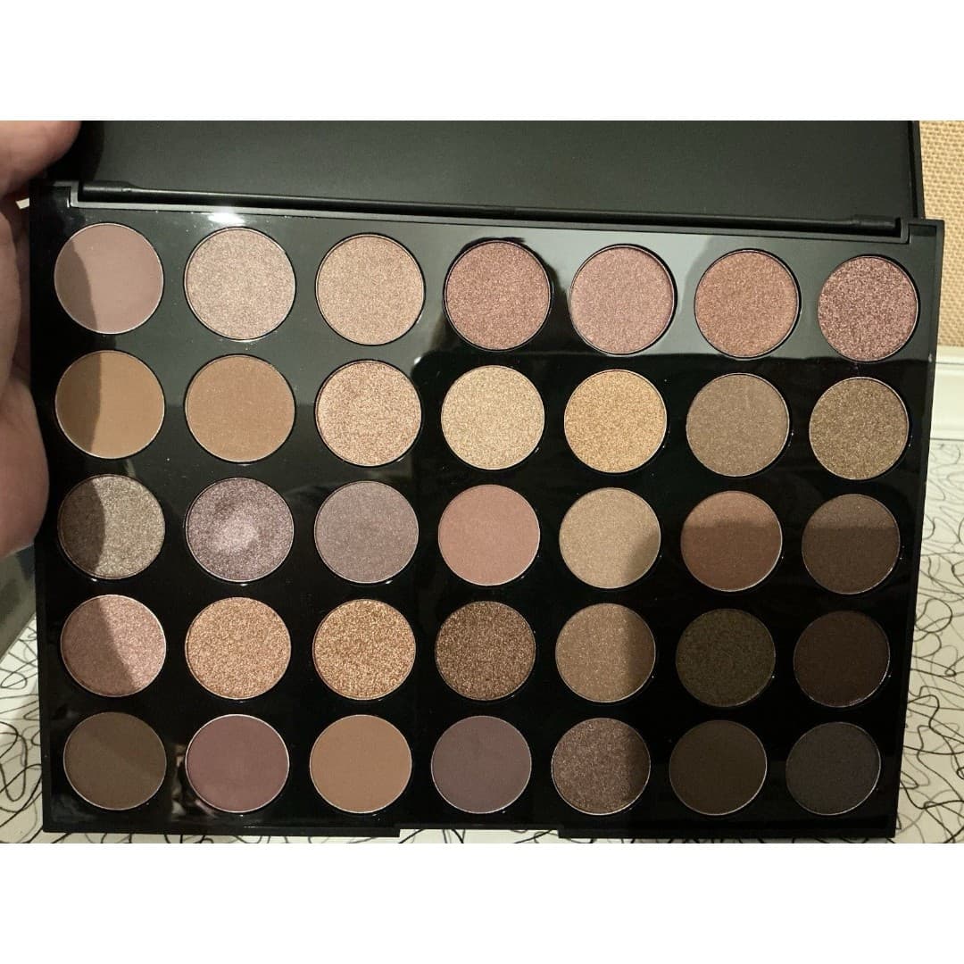 New MORPHE 35T Fall Glitter Palette Dope Taupe Eyeshadow Palette - Thumbnail 3
